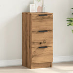 Skjenk Artisan Eik 30X30X70 Cm Konstruert Tre