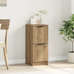 Skjenk Artisan Eik 30X30X70 Cm Konstruert Tre