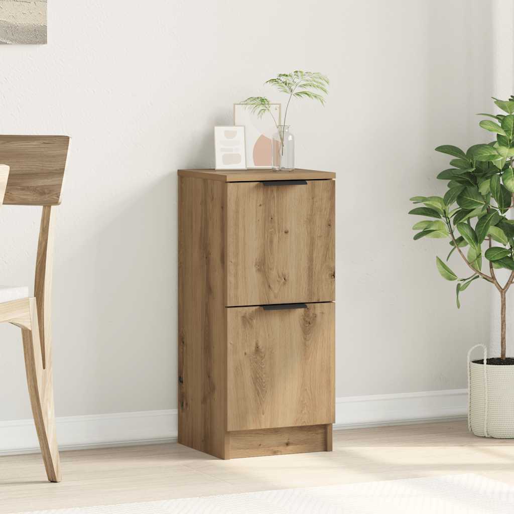 Skjenk Artisan Eik 30X30X70 Cm Konstruert Tre