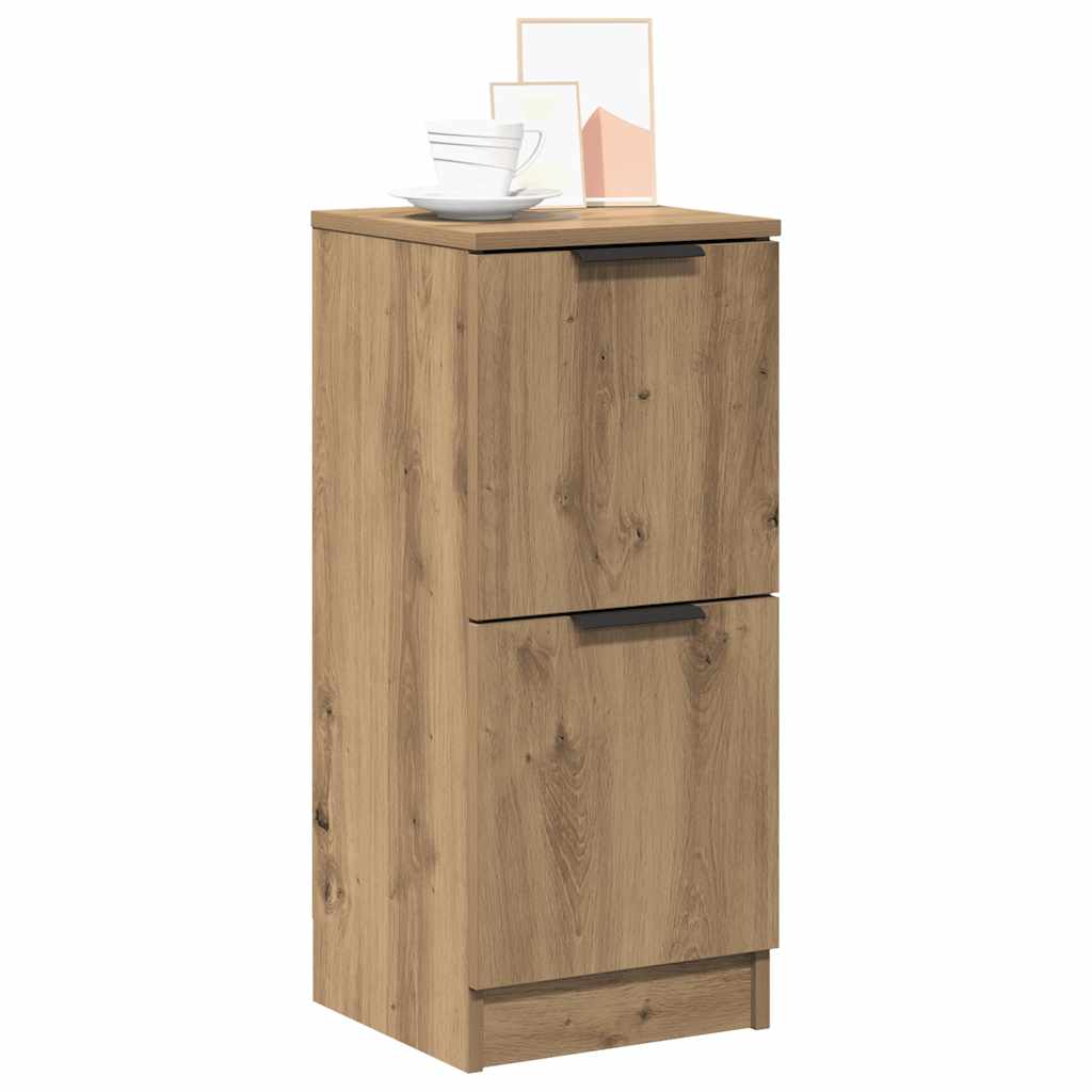 Skjenk Artisan Eik 30X30X70 Cm Konstruert Tre