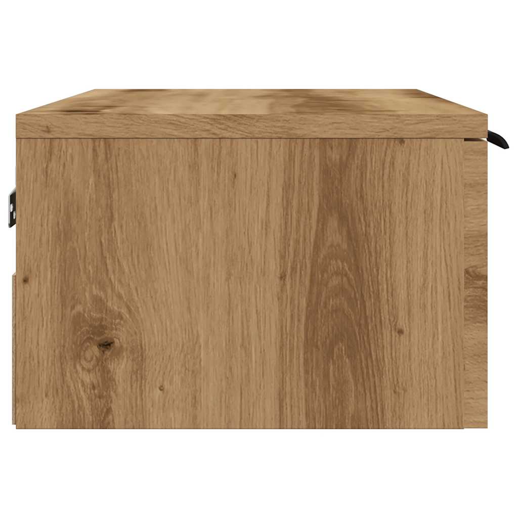 Veggskap Artisan Eik 68X30X20 Cm Konstruert Tre