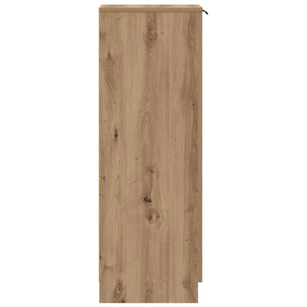 Skohylle Artisan Eik 29,5X35X100,5 Cm Konstruert Tre