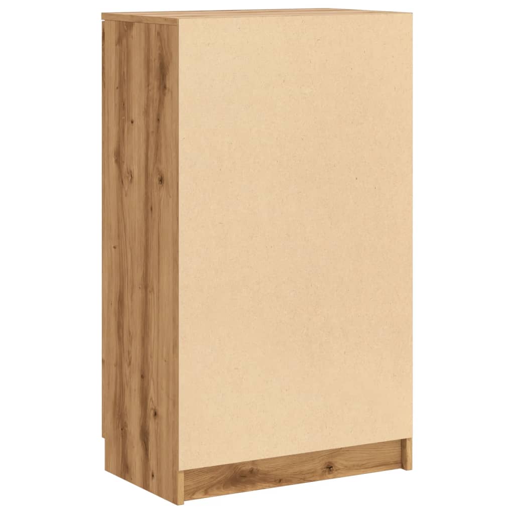 Skoskap Artisan Eik 59X35X100,5 Cm Konstruert Tre