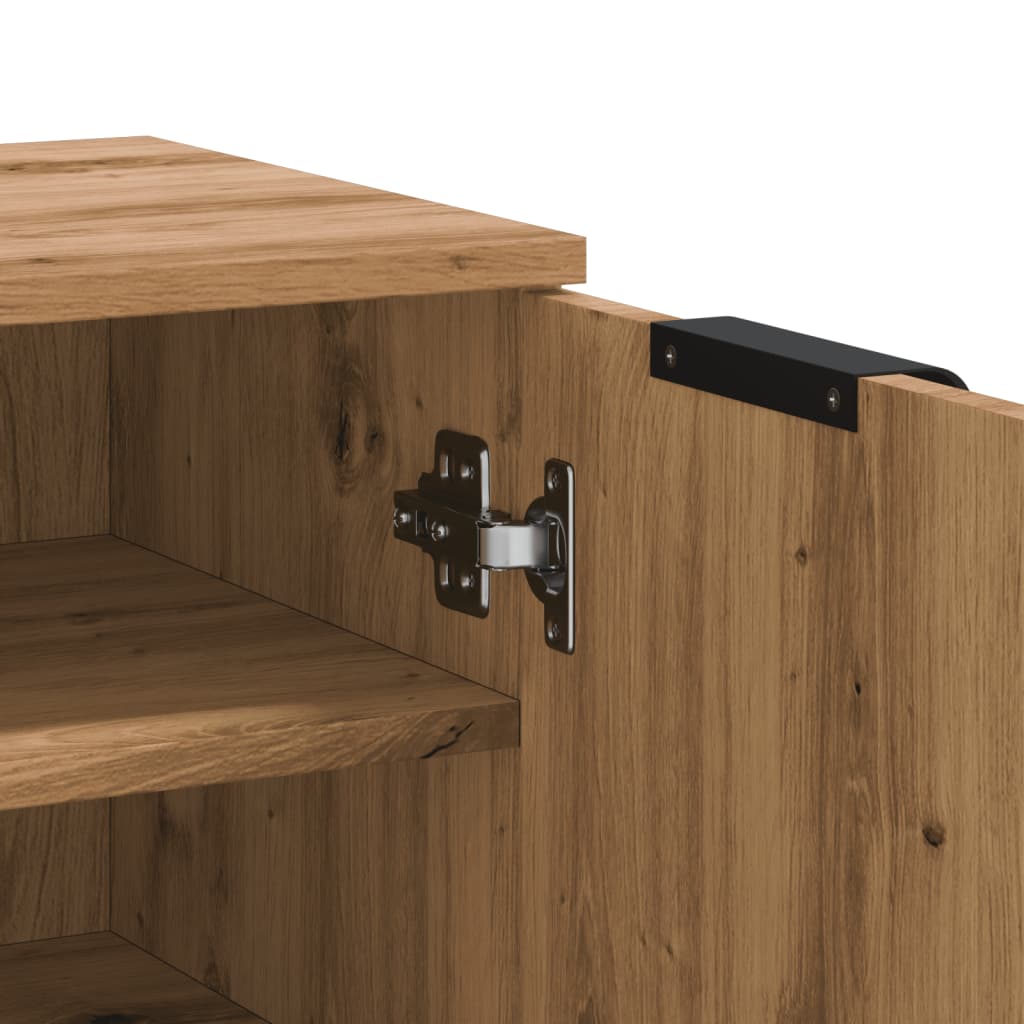 Skoskap Artisan Eik 59X35X100,5 Cm Konstruert Tre