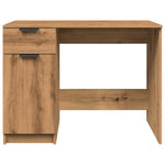 Skrivebord Artisan Eik 100X50X75 Cm Konstruert Tre