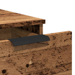 Skap For Skrivebord Gammelt Tre 33X50X75 Cm Konstruert Tre