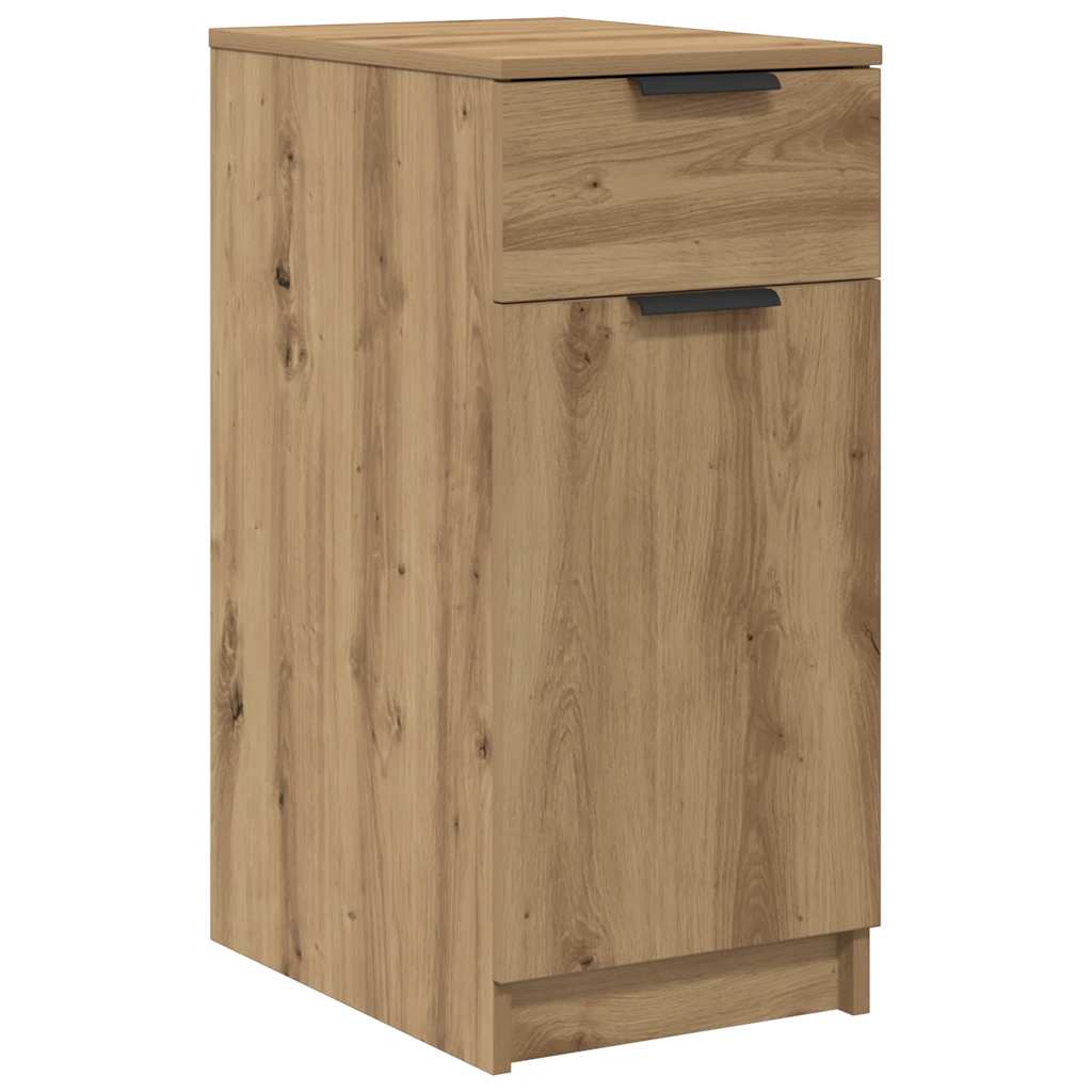 Skap For Skrivebord Artisan Eik 33X50X75 Cm Konstruert Tre