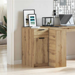 Skap For Skrivebord Artisan Eik 33X50X75 Cm Konstruert Tre