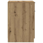 Skap For Skrivebord Artisan Eik 33X50X75 Cm Konstruert Tre