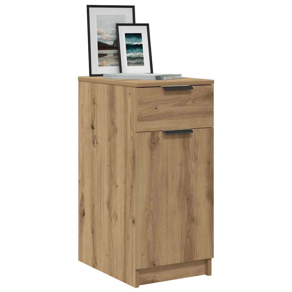 Skap For Skrivebord Artisan Eik 33X50X75 Cm Konstruert Tre