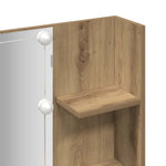 Sminkebord Med Led Artisan Eik 60X40X140 Cm
