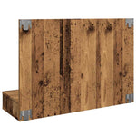 Speilskap Med Led Gammelt Tre 90X31,5X62 Cm