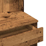 Sminkebord Med Speil Gammelt Tre 96X39X142 Cm