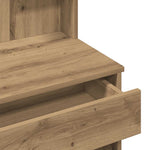 Sminkebord Med Speil Artisan Eik 96X39X142 Cm