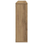 Vegghylle Håndverkseik 85X16X52,5 Cm Konstruert Tre