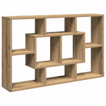 Vegghylle Håndverkseik 85X16X52,5 Cm Konstruert Tre