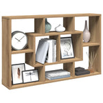 Vegghylle Håndverkseik 85X16X52,5 Cm Konstruert Tre