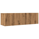 Veggmonterte Tv-Benker 2 Stk Artisan Eik 100X30X30 Cm