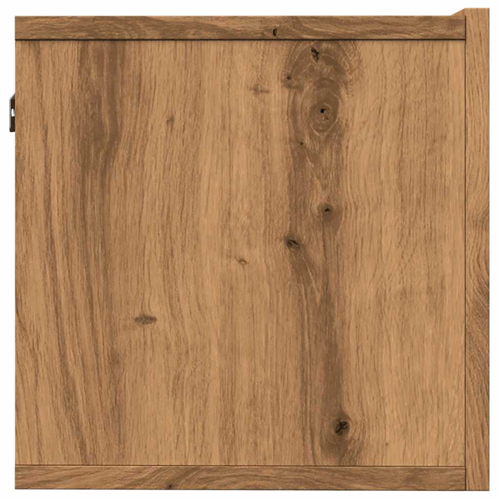 Veggmonterte Tv-Benker 2 Stk Artisan Eik 100X30X30 Cm