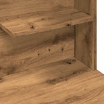 Sminkebord Med Led Artisan Eik 74,5X40X141 Cm