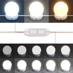 Sminkebord Med Led Artisan Eik 86,5X35X136 Cm