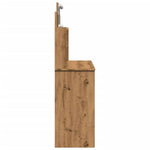 Sminkebord Med Led Artisan Eik 96X40X142 Cm