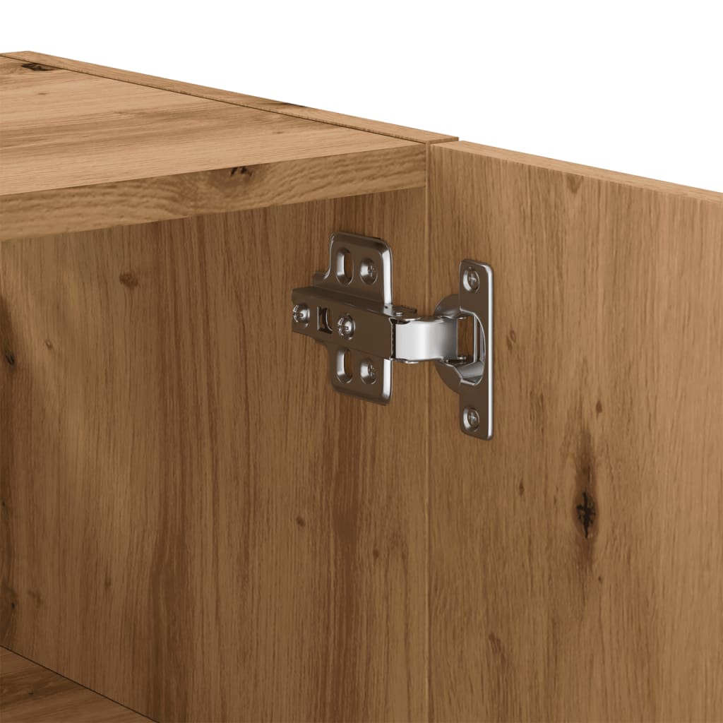Veggskap Artisan Eik 60X31X60 Cm Konstruert Tre