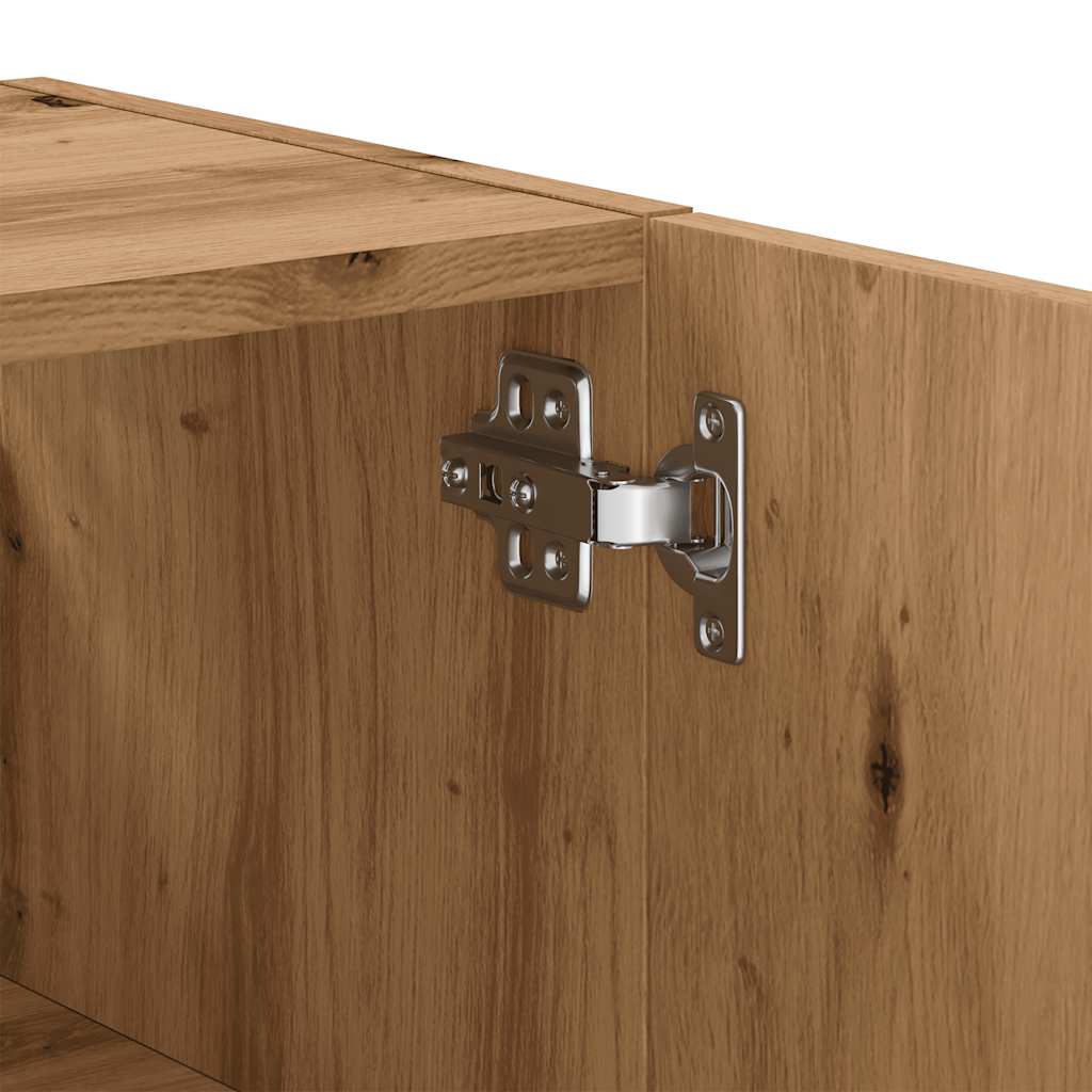 Veggskap Artisan Eik 60X31X60 Cm Konstruert Tre