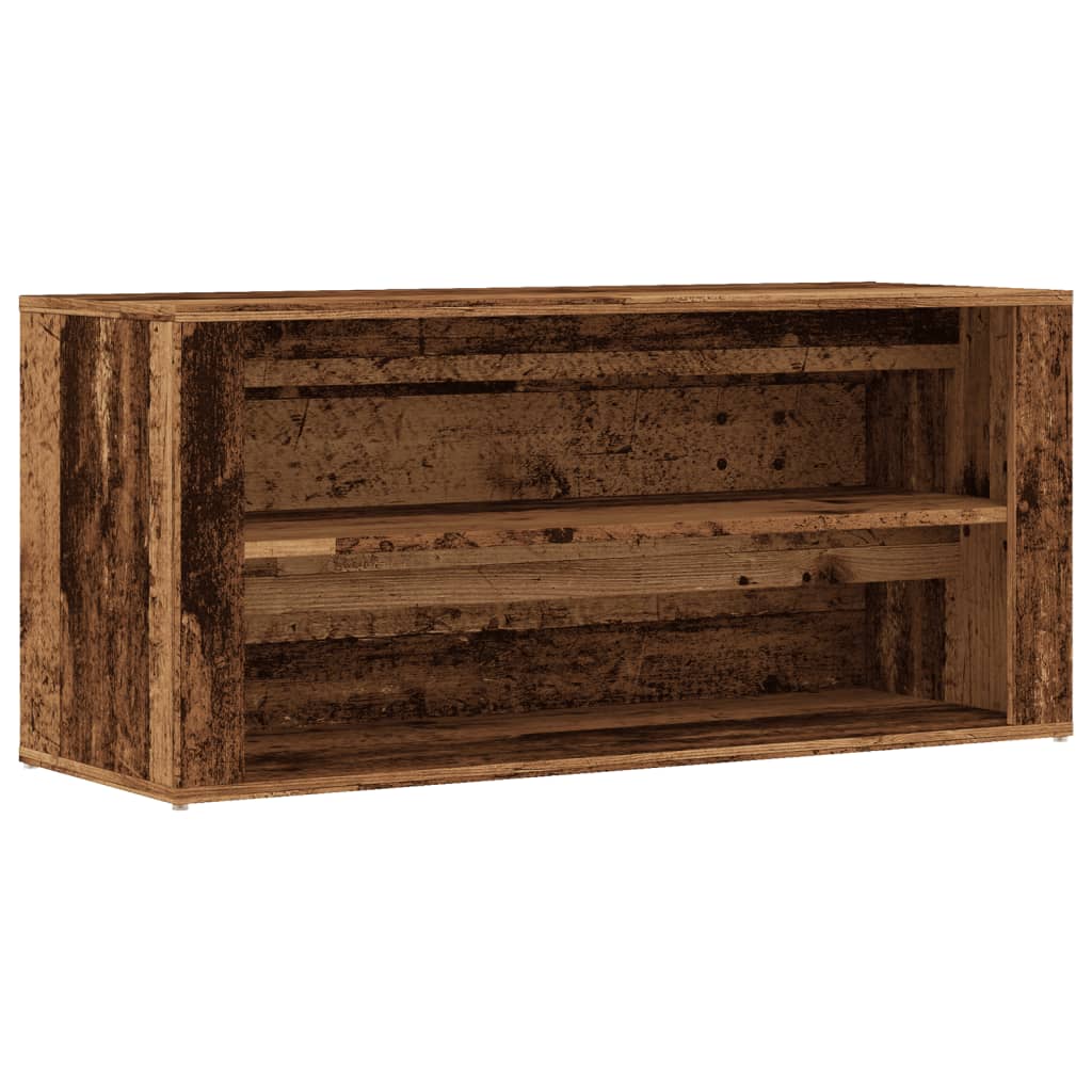 Skobenk Gammelt Tre 100X35X45 Cm Konstruert Tre