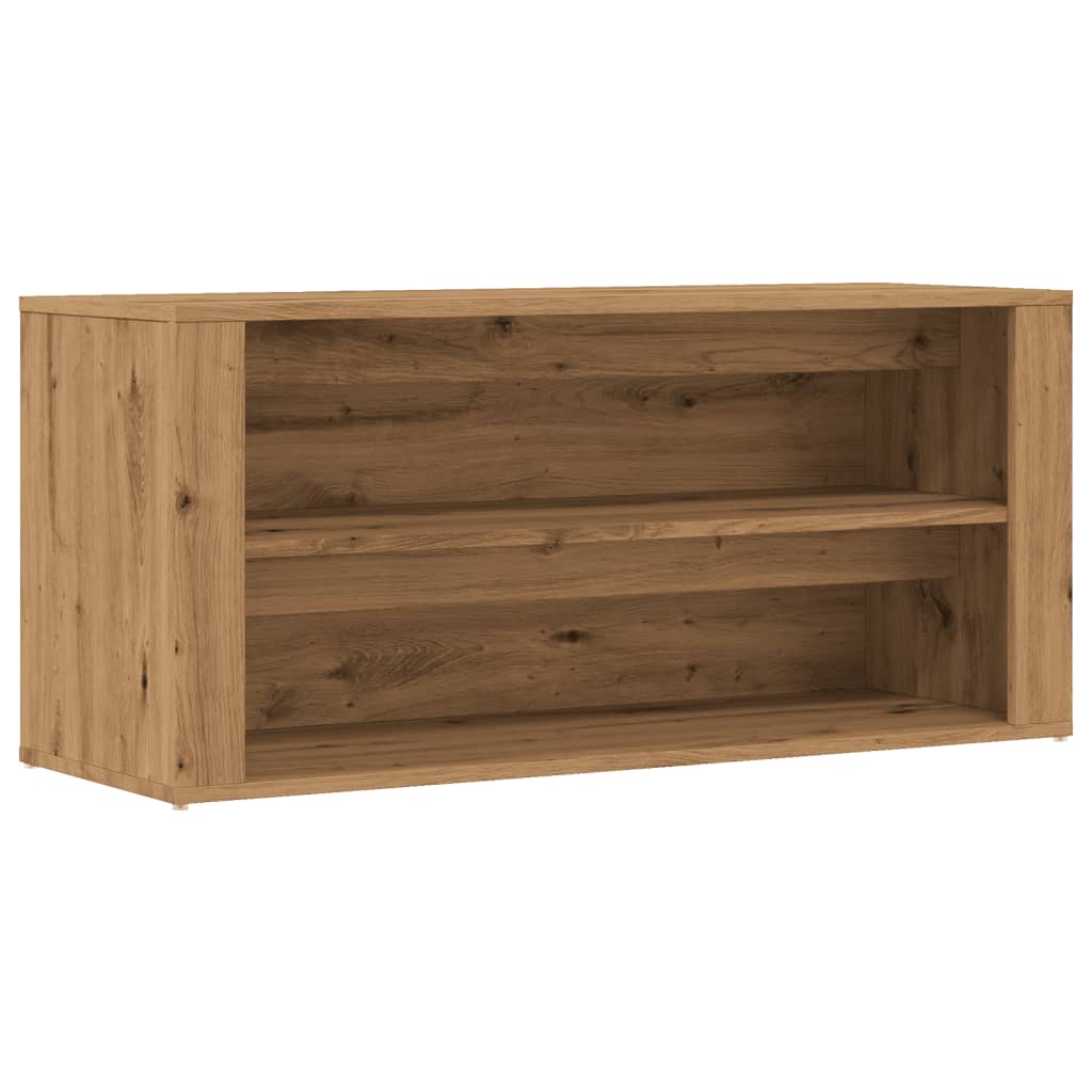 Skohylle Artisan Eik 100X35X45 Cm Konstruert Tre