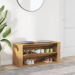 Skohylle Artisan Eik 100X35X45 Cm Konstruert Tre