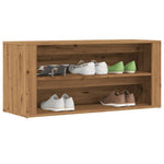 Skohylle Artisan Eik 100X35X45 Cm Konstruert Tre