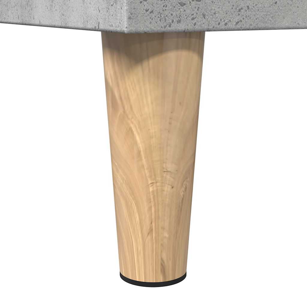 Baderomsskap Betonggrå 30X30X190 Cm Konstruert Tre