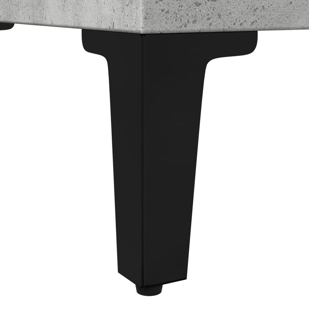 Baderomsskap Betonggrå 30X30X190 Cm Konstruert Tre