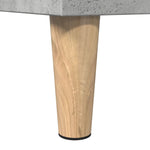 Baderomsskap Betonggrå 30X30X100 Cm Konstruert Tre