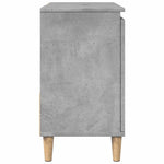 Servantskap Betonggrå 65X33X60 Cm Konstruert Tre