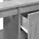 Servantskap Betonggrå 65X33X60 Cm Konstruert Tre