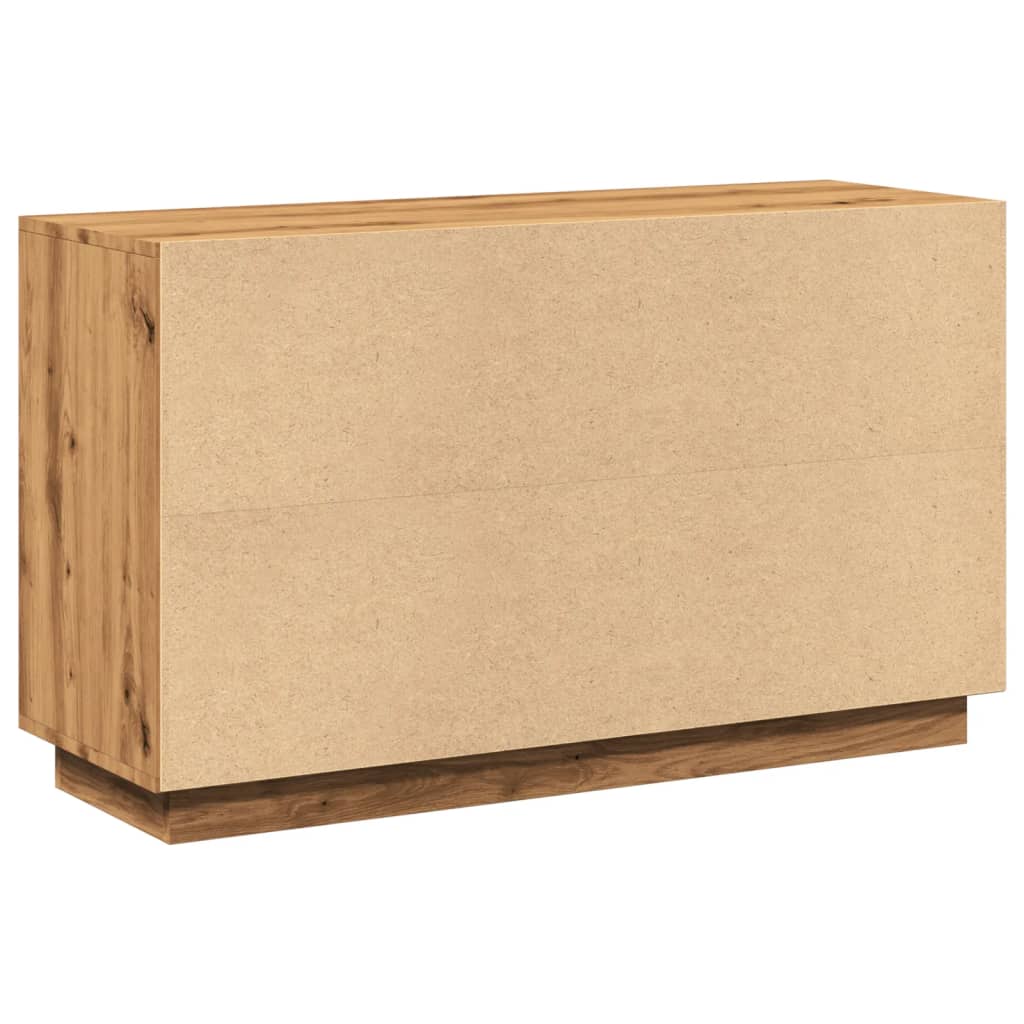 Skjenk Artisan Eik 102X35X60 Cm Konstruert Tre