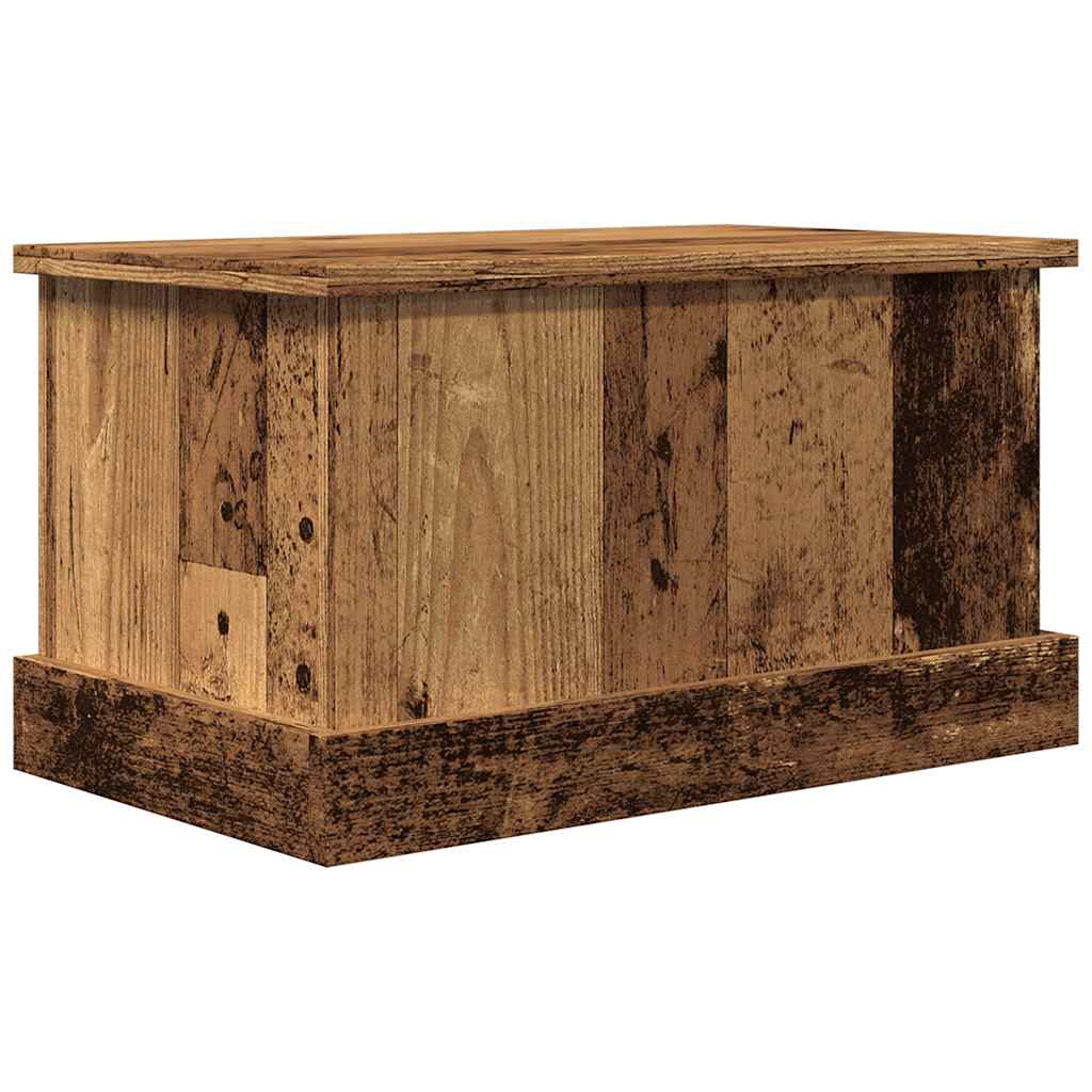 Oppbevaringsboks Gammelt Tre 30X50X28 Cm Konstruert Tre