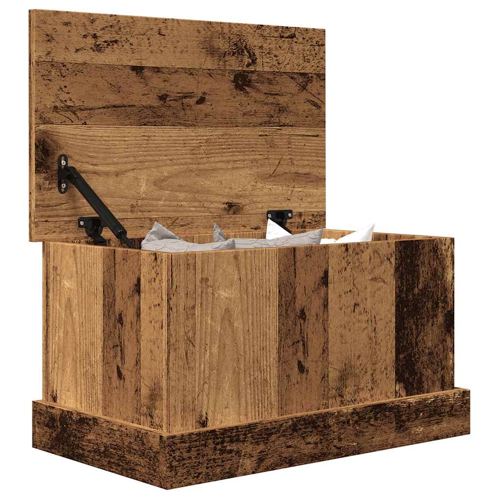 Oppbevaringsboks Gammelt Tre 30X50X28 Cm Konstruert Tre