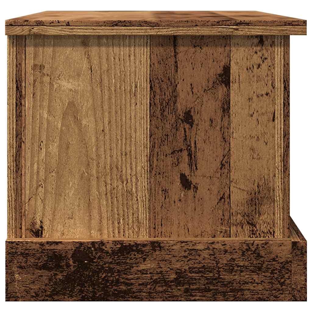 Oppbevaringsboks Gammelt Tre 30X50X28 Cm Konstruert Tre