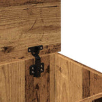Oppbevaringsboks Gammelt Tre 30X50X28 Cm Konstruert Tre