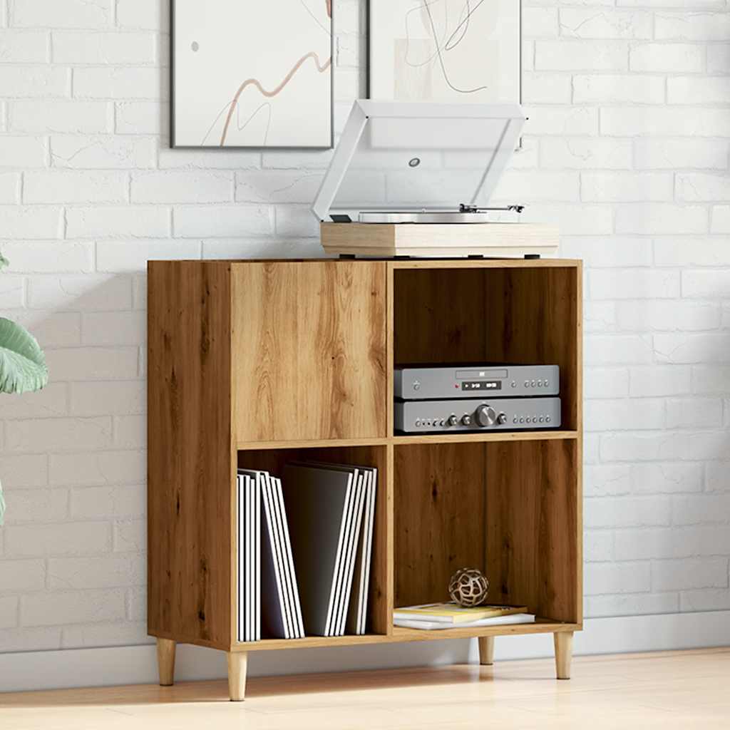 Plateskap Artisan Eik 84,5X38X89 Cm Konstruert Tre