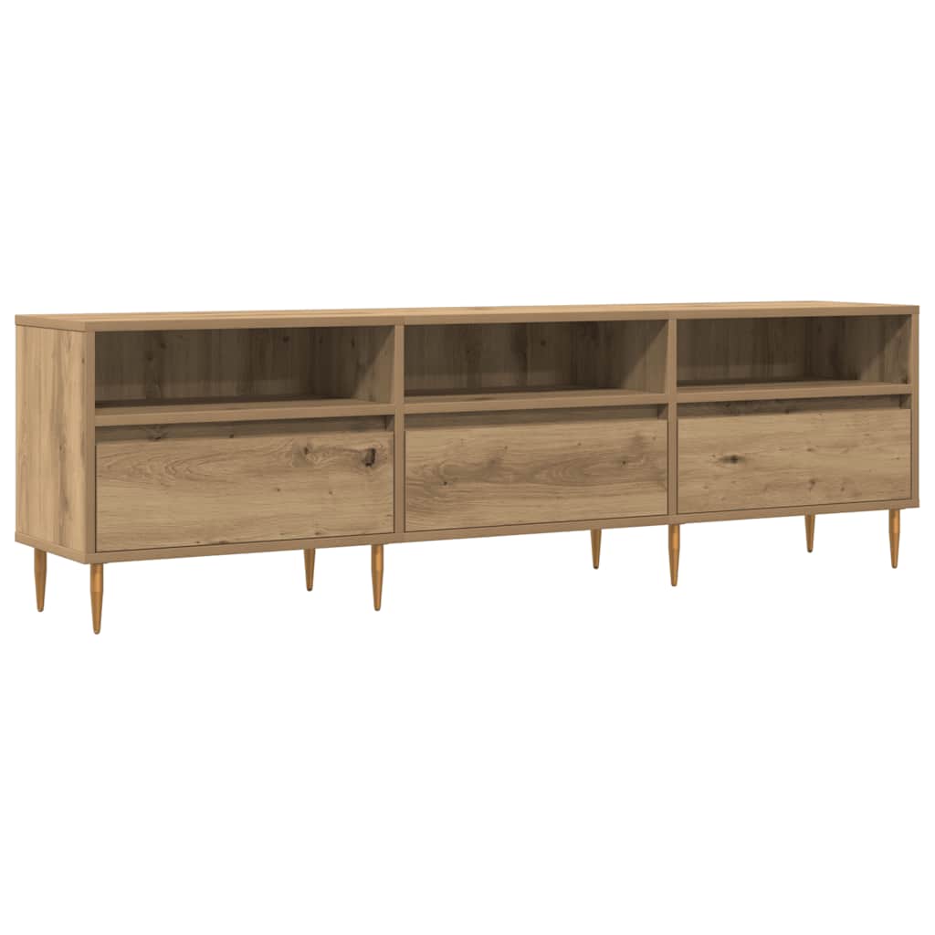 Tv-Benk Artisan Eik 150X30X44,5 Cm Konstruert Tre