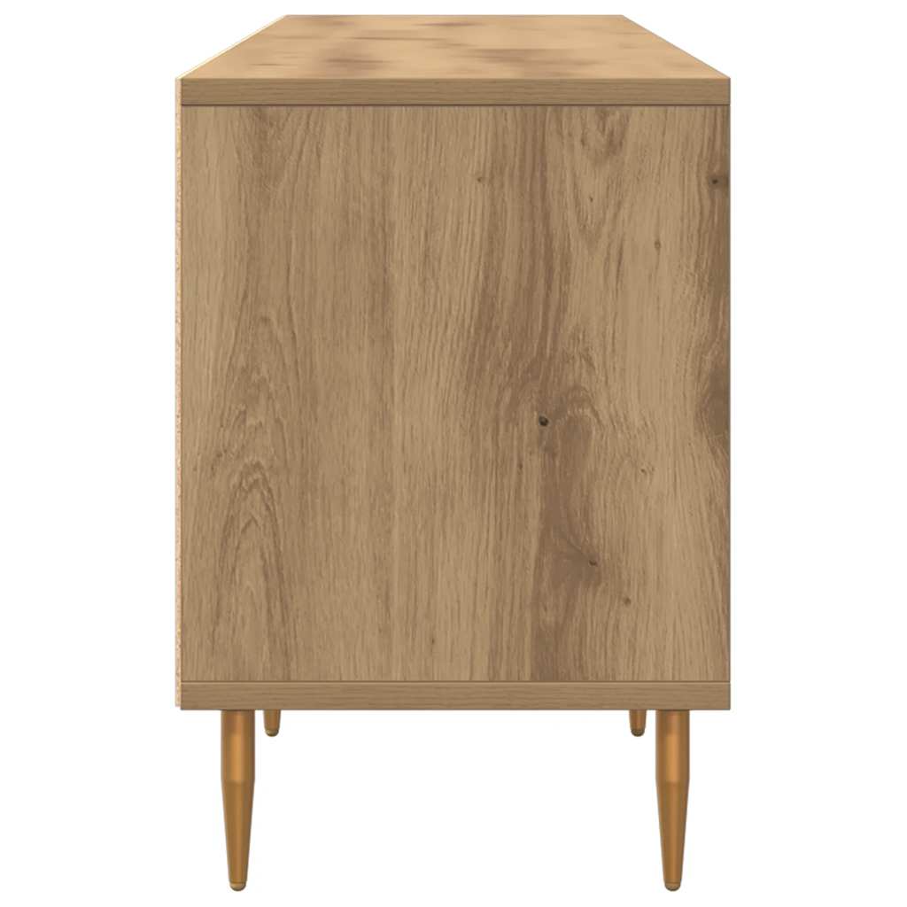 Tv-Benk Artisan Eik 150X30X44,5 Cm Konstruert Tre