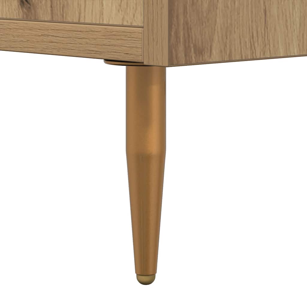 Tv-Benk Artisan Eik 150X30X44,5 Cm Konstruert Tre
