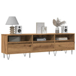 Tv-Benk Gammelt Tre 150X30X44,5 Cm Konstruert Tre