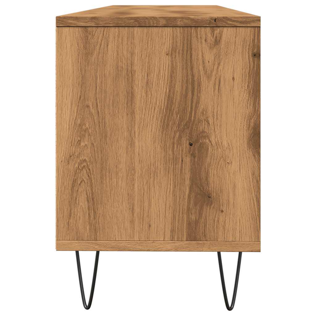Tv-Benk Artisan Eik 150X30X44,5 Cm Konstruert Tre