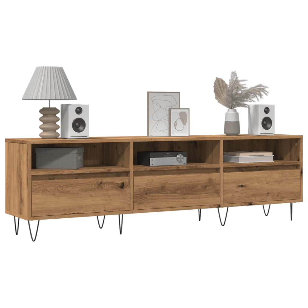 Tv-Benk Artisan Eik 150X30X44,5 Cm Konstruert Tre