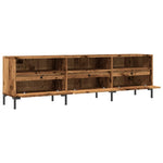 Tv-Benk Gammelt Tre 150X30X44,5 Cm Konstruert Tre